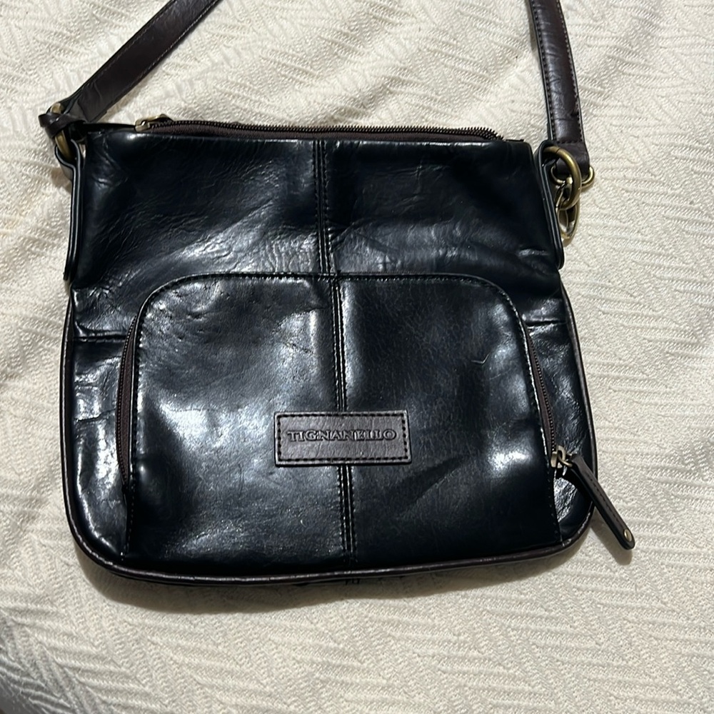 Women’s Dark Brown Tignanello Over-the-shoulder purse